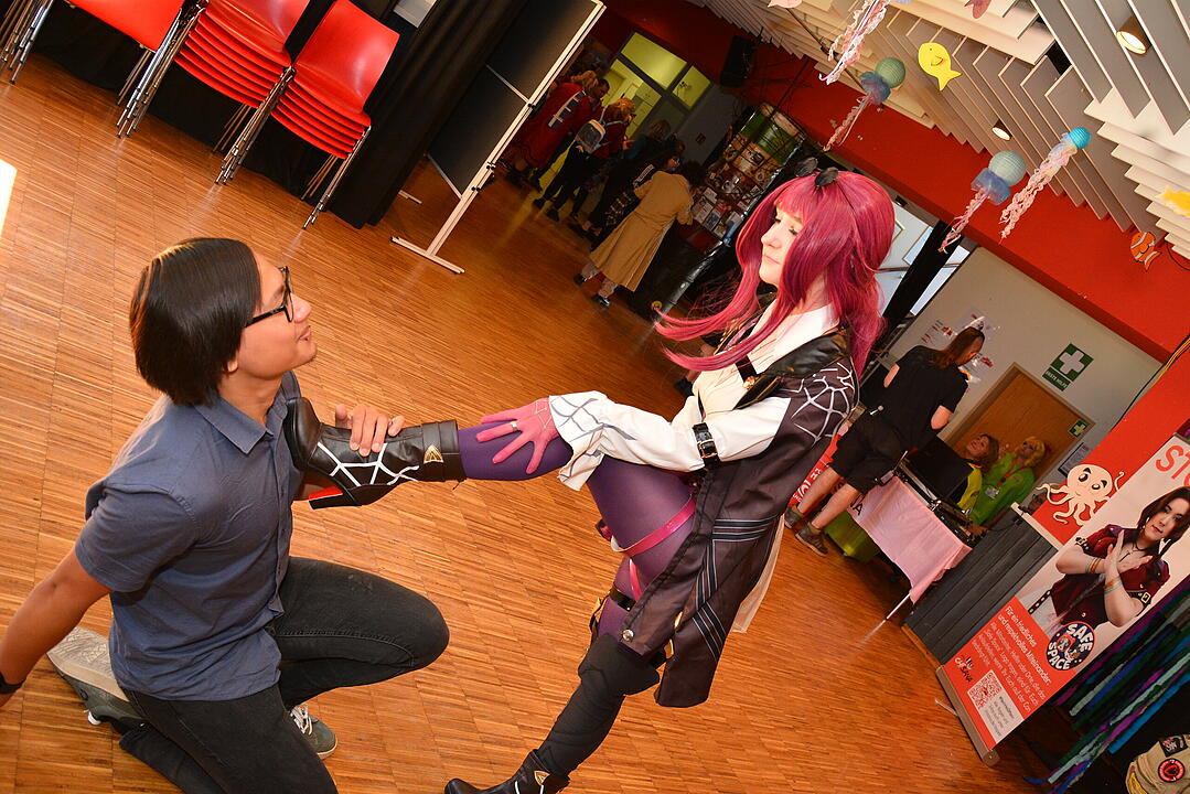 Zahlreiche Manga, Anime und Cosplay-Fans kamen nach Schweinfurt.