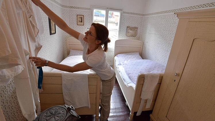 Ein Schlafzimmer in den 20er Jahren