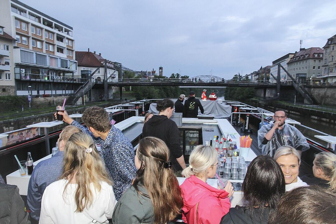 Auf drei Decks wurde richtig gefeiert!