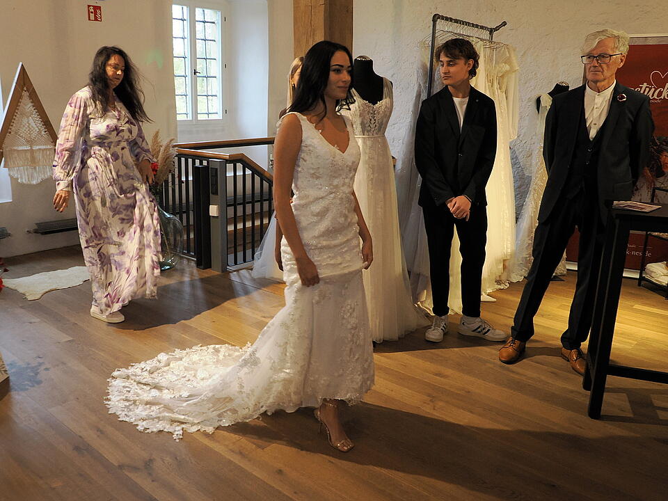 Beim Wedding Festival gab es alles rund um das Thema Hochzeit.