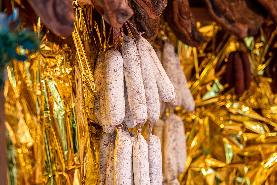 Zauberhafte Atmosphäre auf dem Marktplatz.