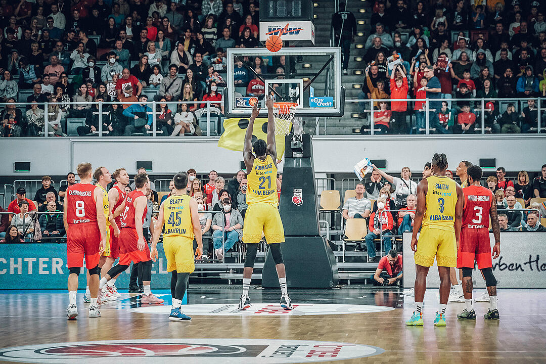 Impressionen vom BBL-Spiel