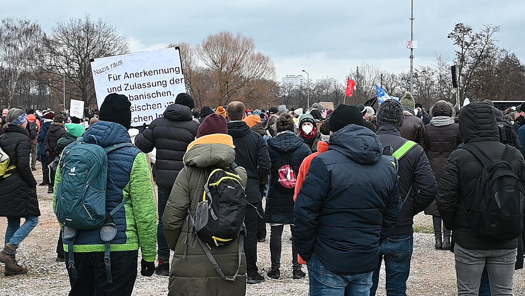 "Mega-Demo in Nürnberg"