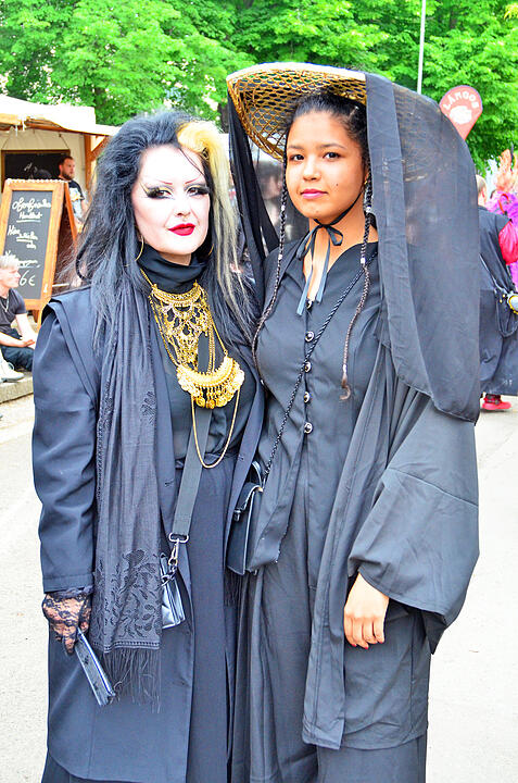Wave-Gotik-Treffen 2022 - die Besucher