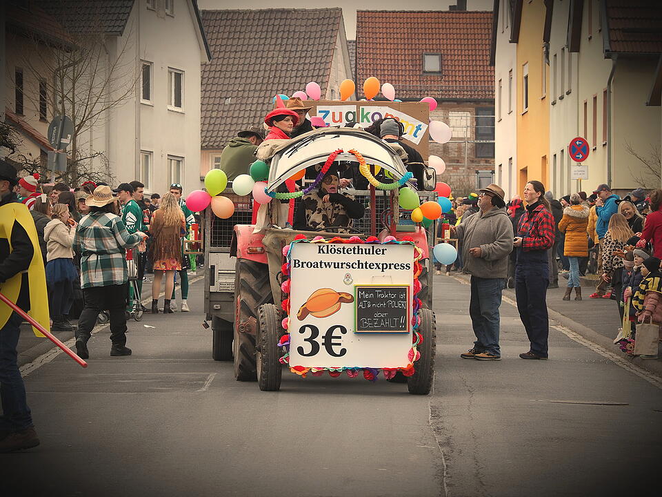 Faschingsumzug 2025 in Thulba - Wir haben die schönsten Fotos!