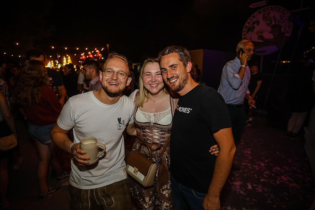 Erstklassige Stimmung mit den Almrockern!