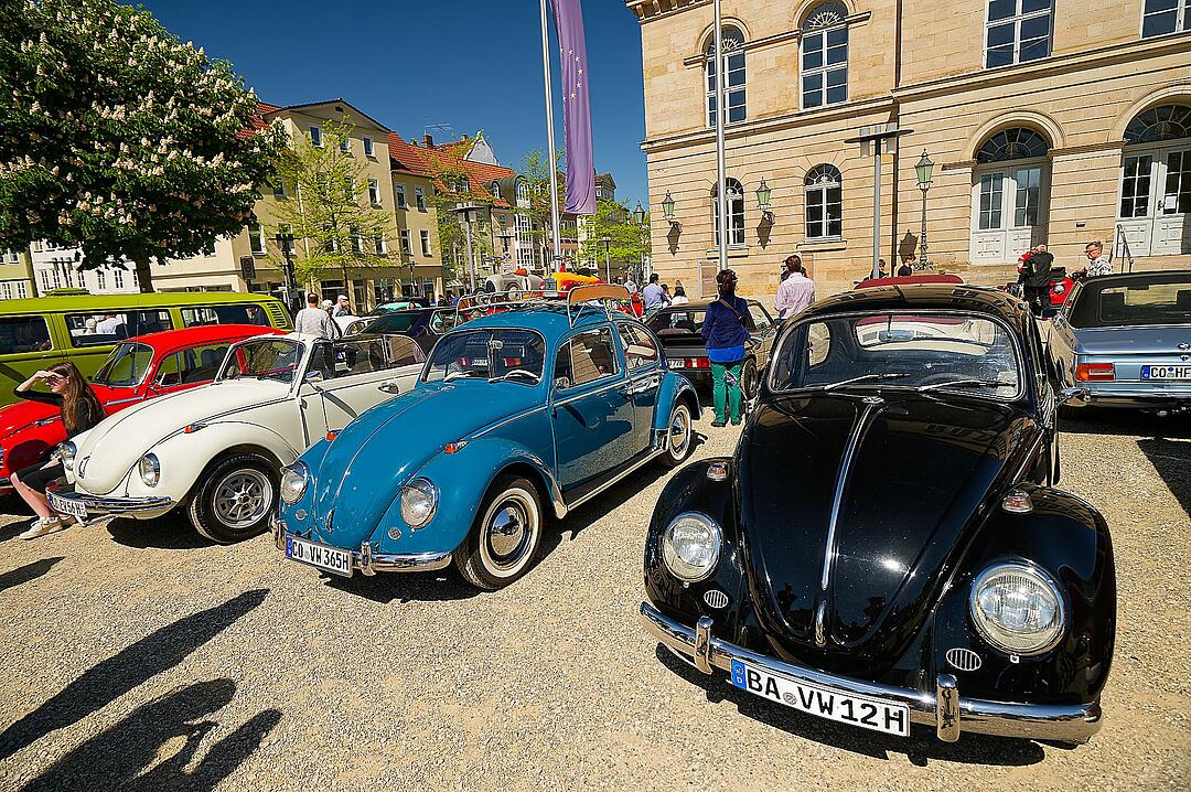 Es herrschte großer Andrang auf dem Schlossplatz.