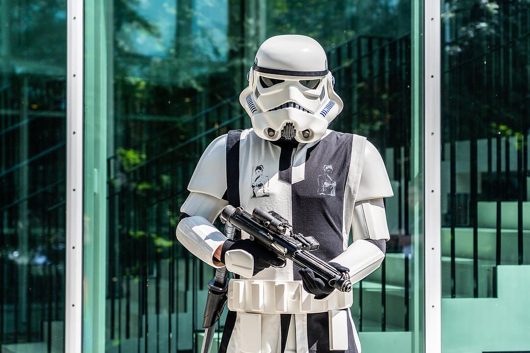 Ganz viele Cosplayer aus nah und fern feiern ihr Hobby!