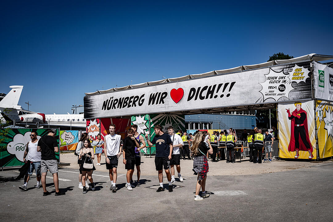 Grandiose Stimmung am Airport Nürnberg