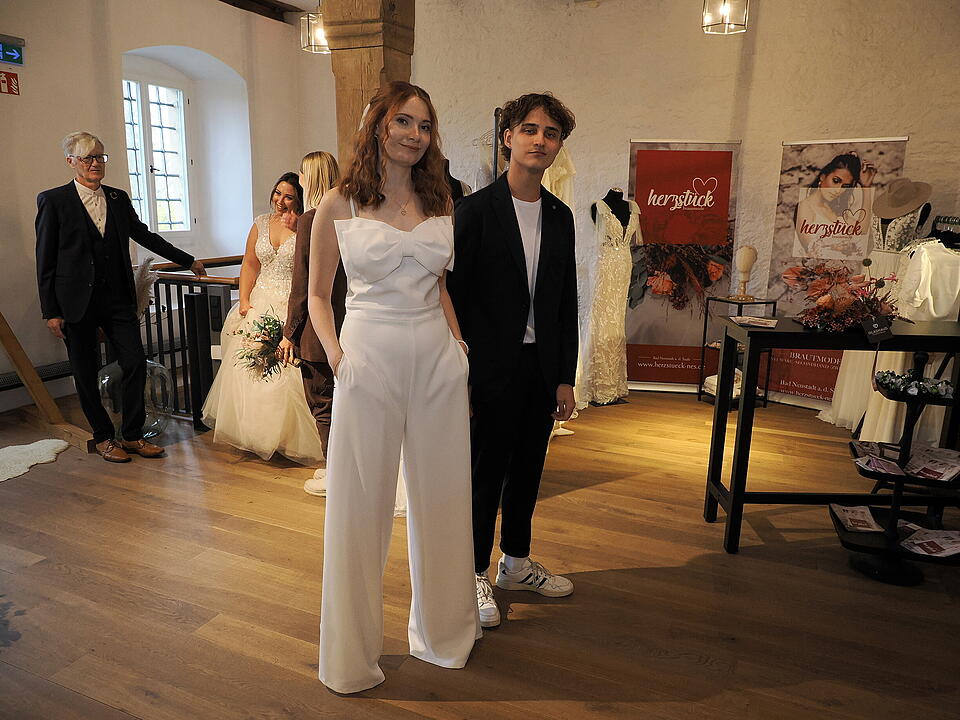 Beim Wedding Festival gab es alles rund um das Thema Hochzeit.