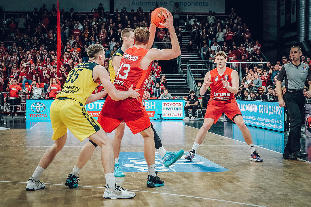 Dritter Sieg in Folge in der BBL.