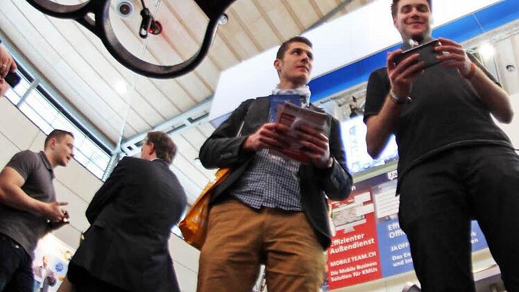 Impressionen von der Cebit 2014 in Hannover. Foto: Tobias Stich