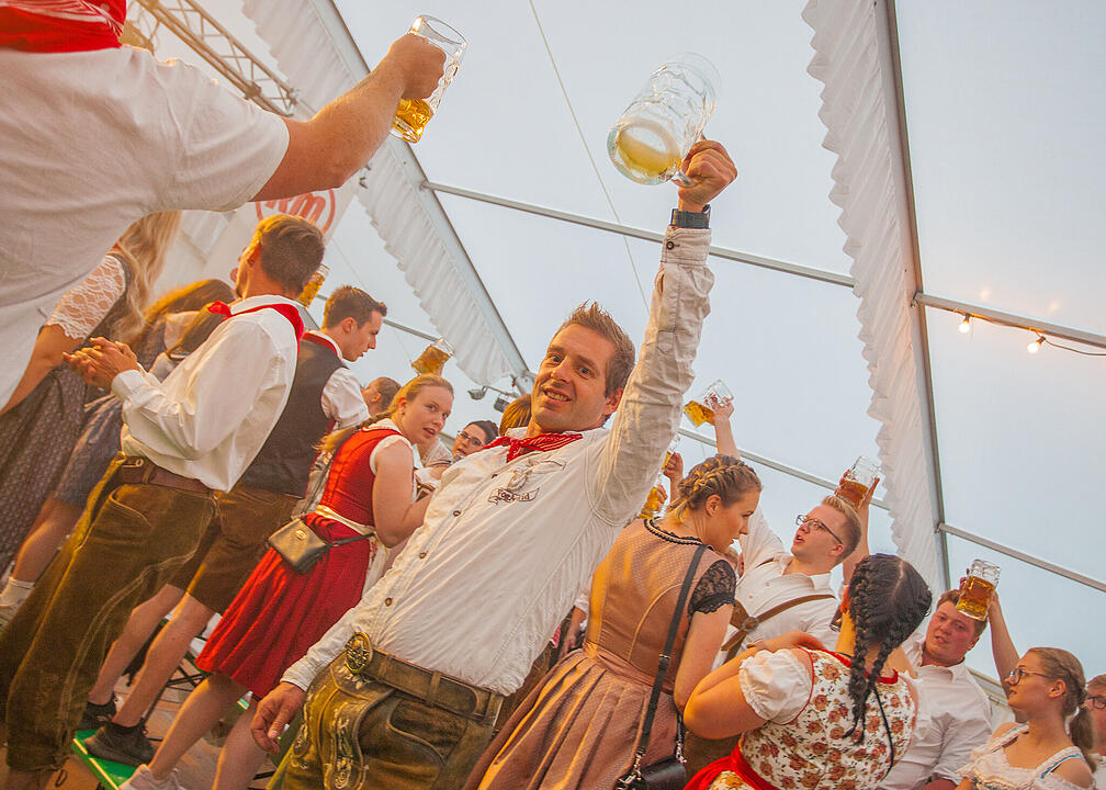 Grandioser Auftakt mit den Rothsee Musikanten.