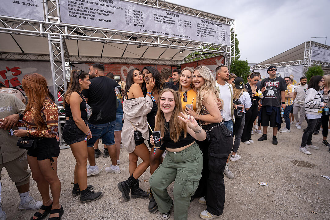 Beste Stimmung herrschte beim größten HipHop Open Air in Nordbayern!