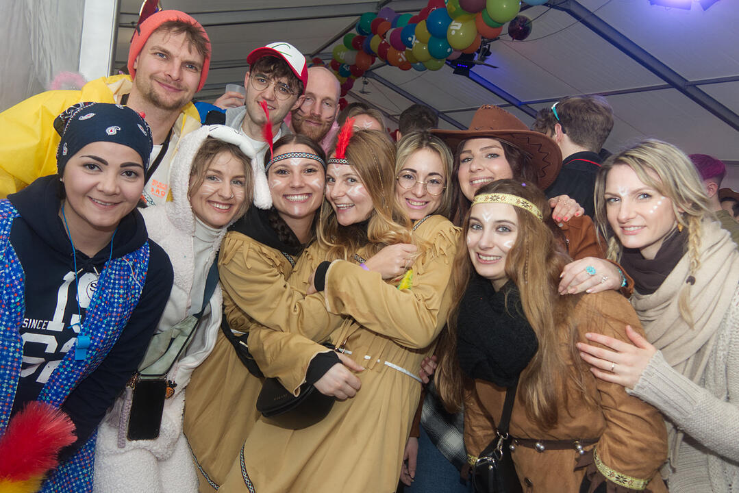 Faschingsumzug und After-Zug-Party