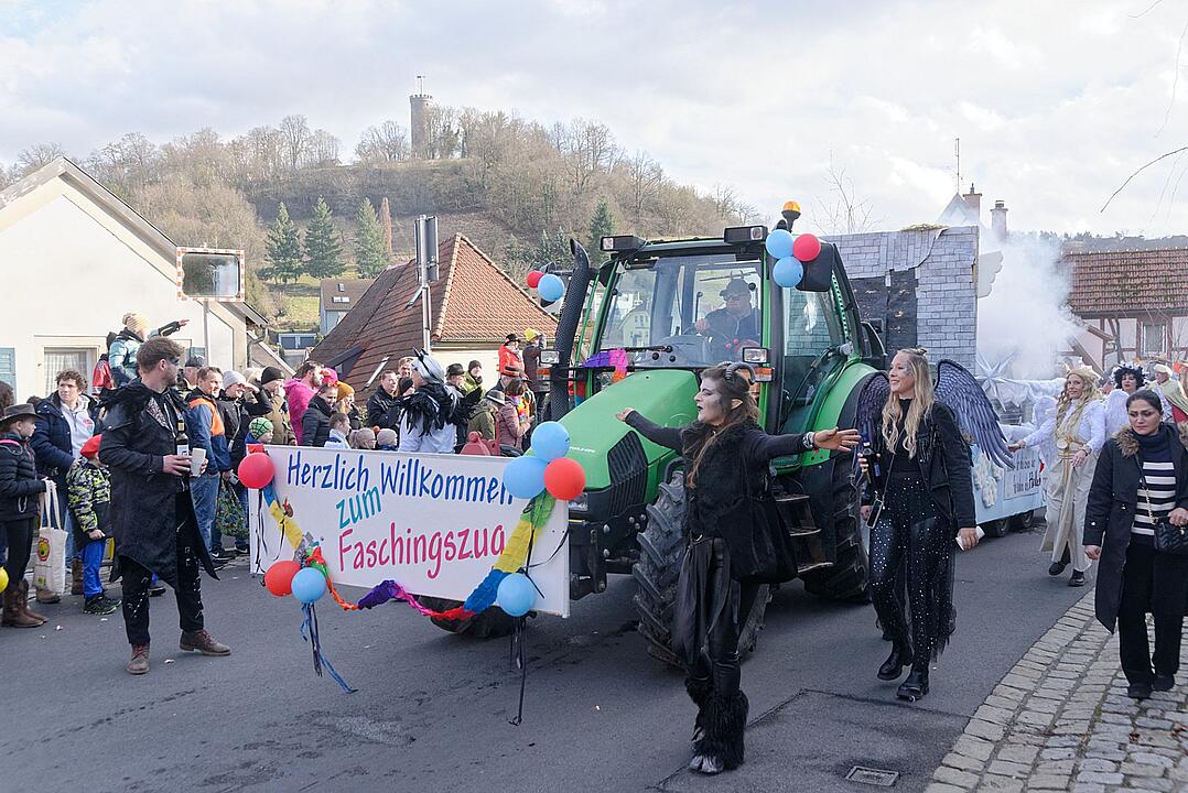 Der Jubiläumsumzug am Faschingsdienstag