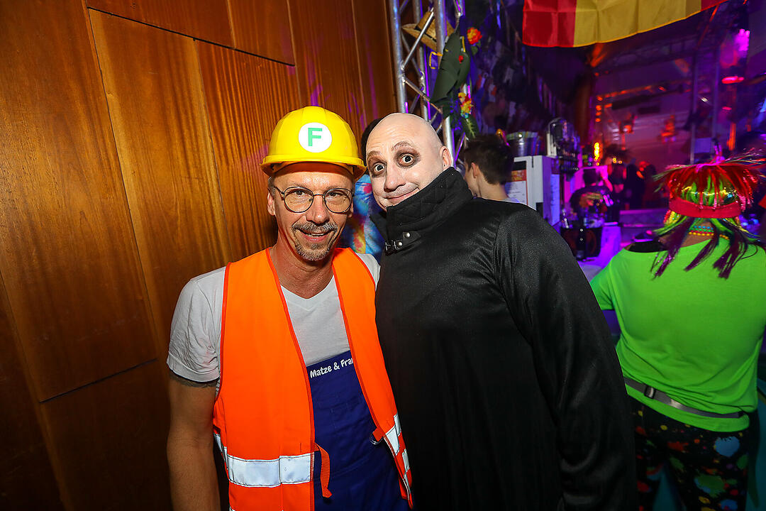 Beste Partystimmung in der Stadthalle