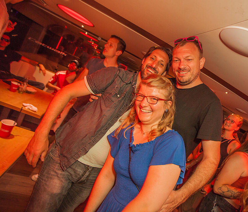 Bayern 3 Partyschiff in Fürth