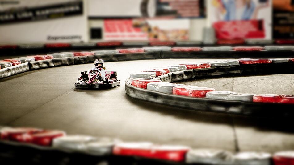 Mit der Kartbahn können Adrenalin-Feelings aufkommen