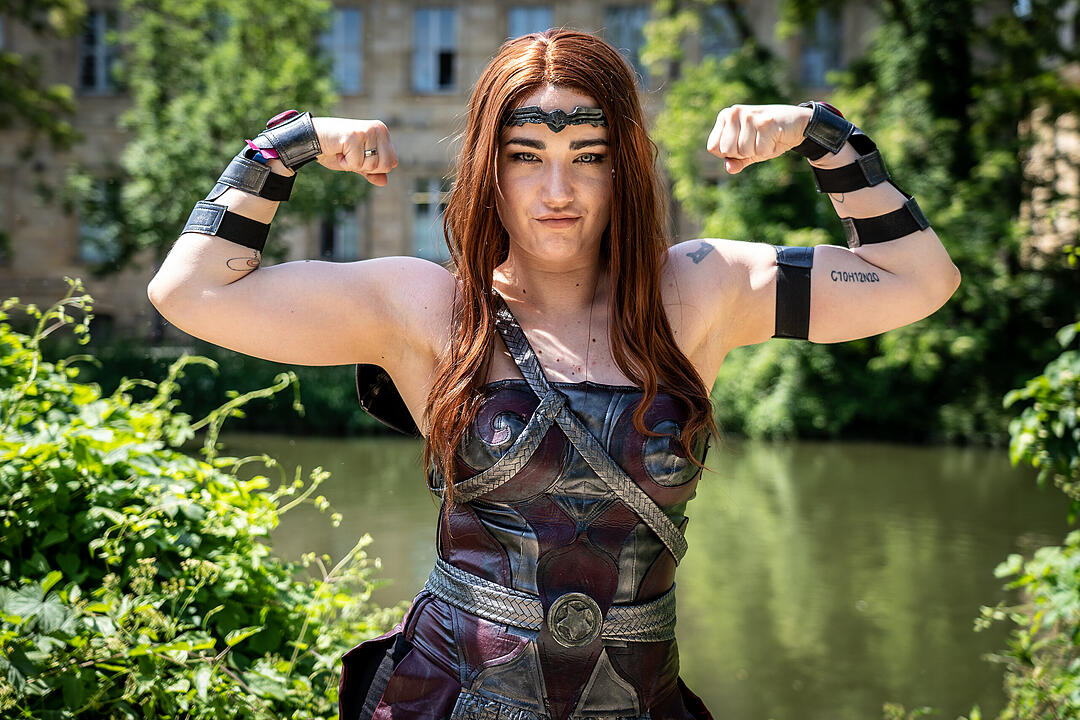 Ganz viele Cosplayer aus Nah und Fern feiern ihr Hobby!