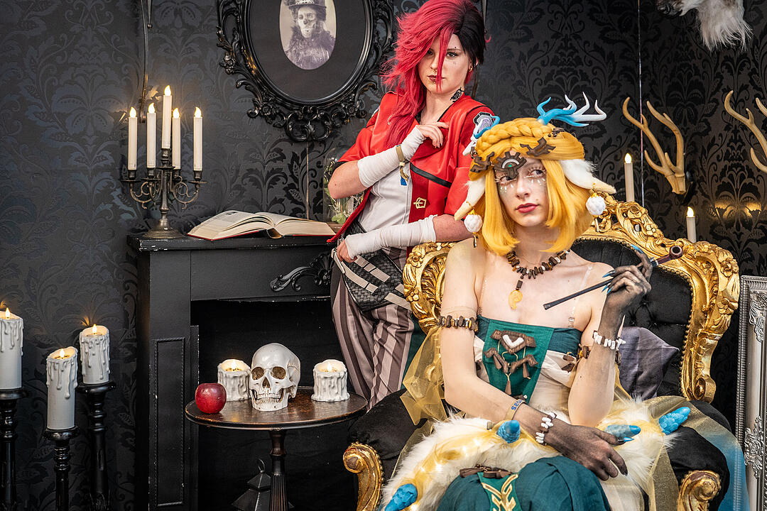 Wunderschöne Cosplays konnten bewundert werden!