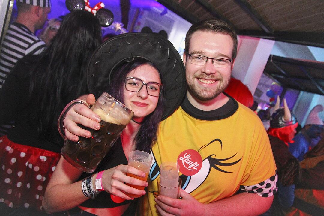 Super Stimmung beim Blütenfasching