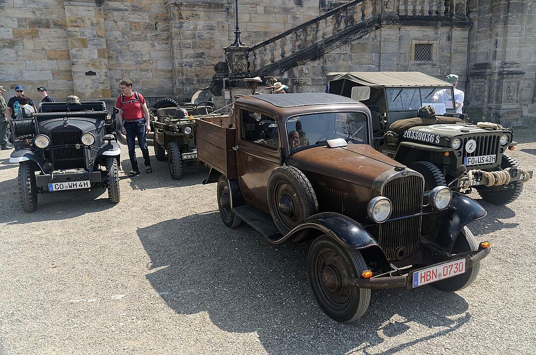 Hunderte von Oldtimern konnten bestaunt werden!