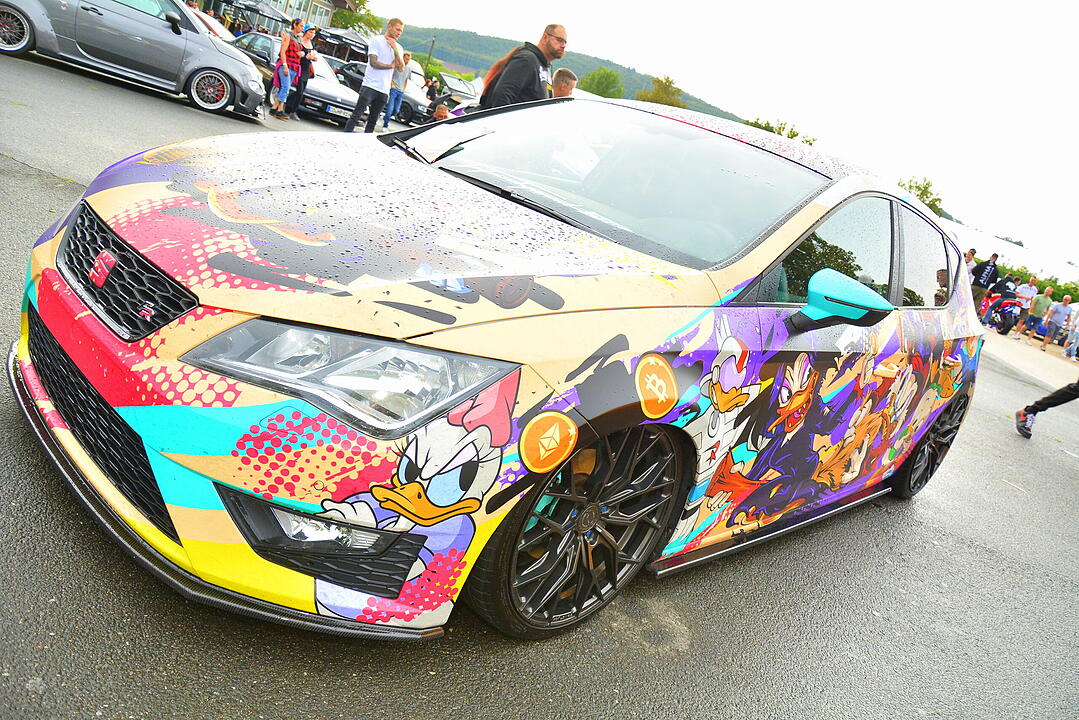 Viele Auto- und Tuningfreunde kamen nach Lichtenfels!