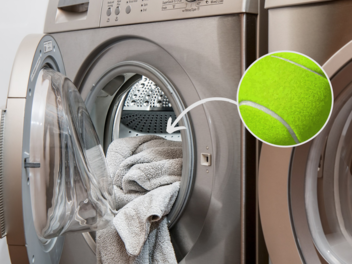 Einfacher Wäsche-Trick: Warum Tennisbälle in der Waschmaschine Wunder bewirken können
