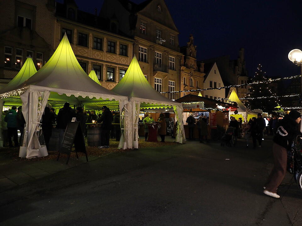 Weihnachtliche Stimmung in der Innenstadt