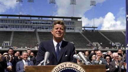 John F. Kennedy gewann am 9. November 1960 die Präsidentschaftswahlen in den USA. Foto: . EPA/ROBERT KNUDSEN/dpa