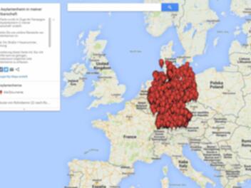 Screenshot von My Maps / Google
