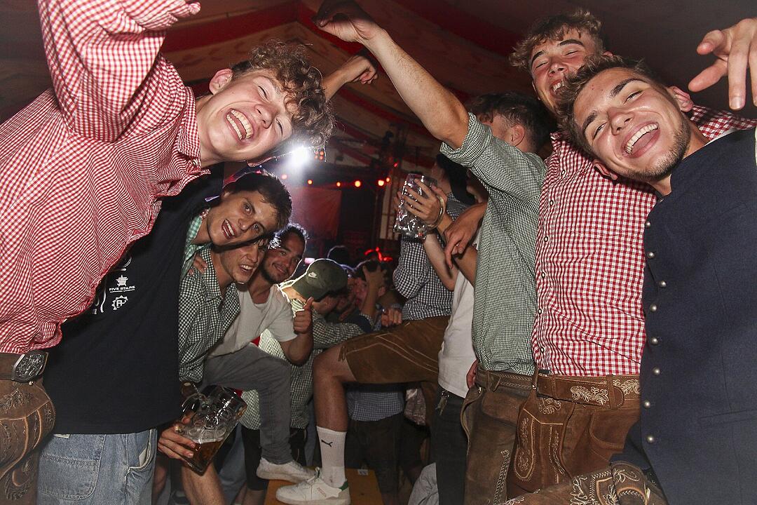 Die Partyband "Radspitz" sorgte für super Stimmung!