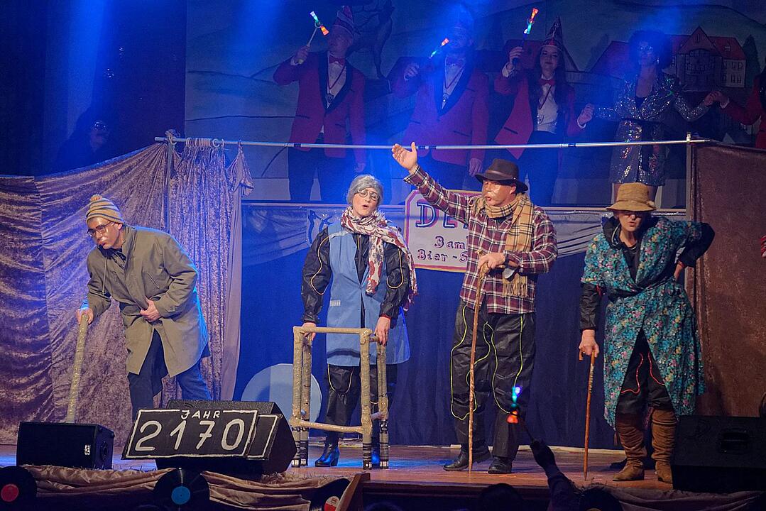 Motto: "Licht aus! Spot an! 70er Disco"