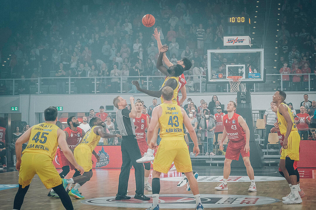 Impressionen vom BBL-Spiel
