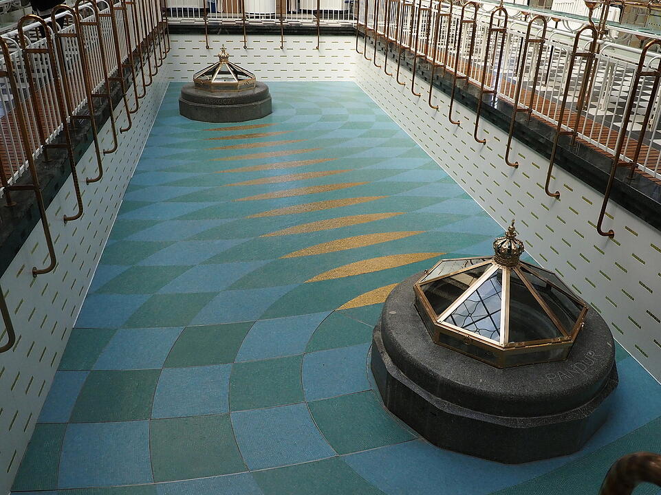 Die größte Trinkkurhalle Europas