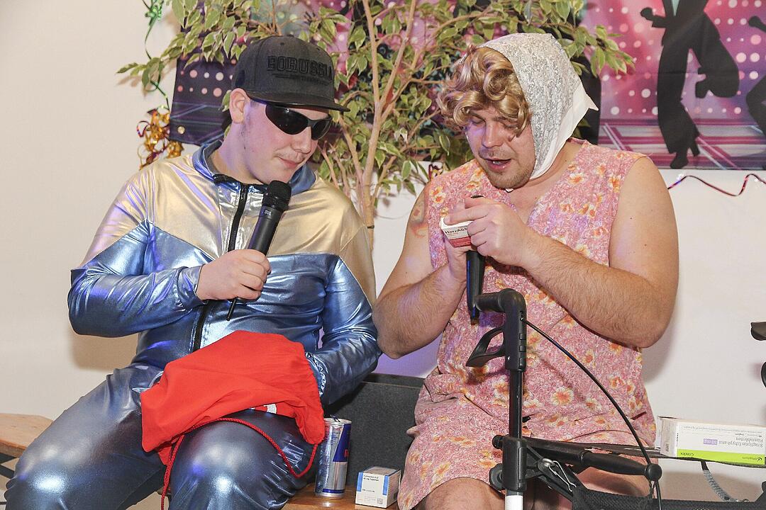 Funky Schlaghosen Disco wie in den 70ern