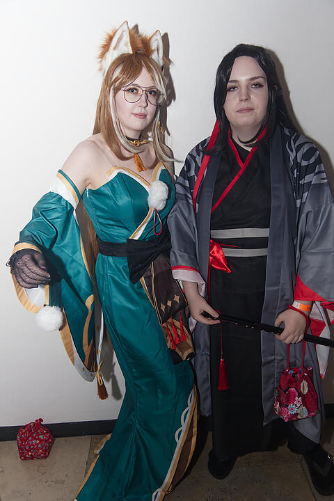 Portraits von Cosplayer*innen