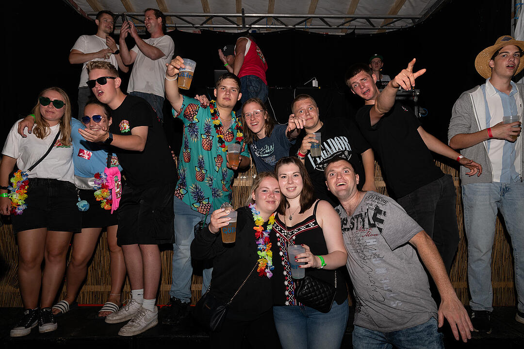 Impressionen von der Partynacht
