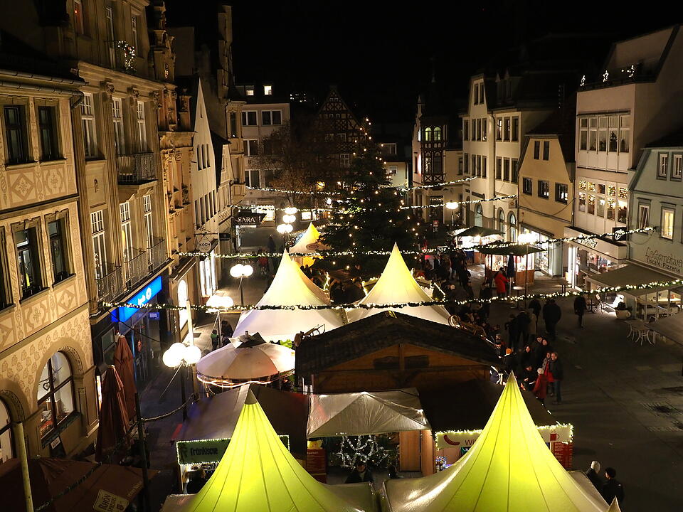 Weihnachtliche Stimmung in der Innenstadt
