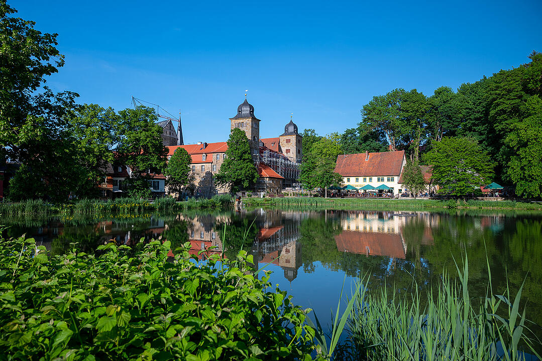 Beeindruckende Schlossanlage