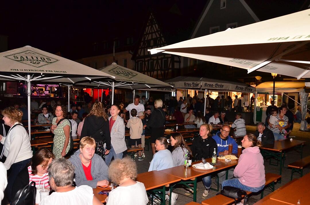 Auf dem Marktplatz Ebermannstadt wurde gefeiert!