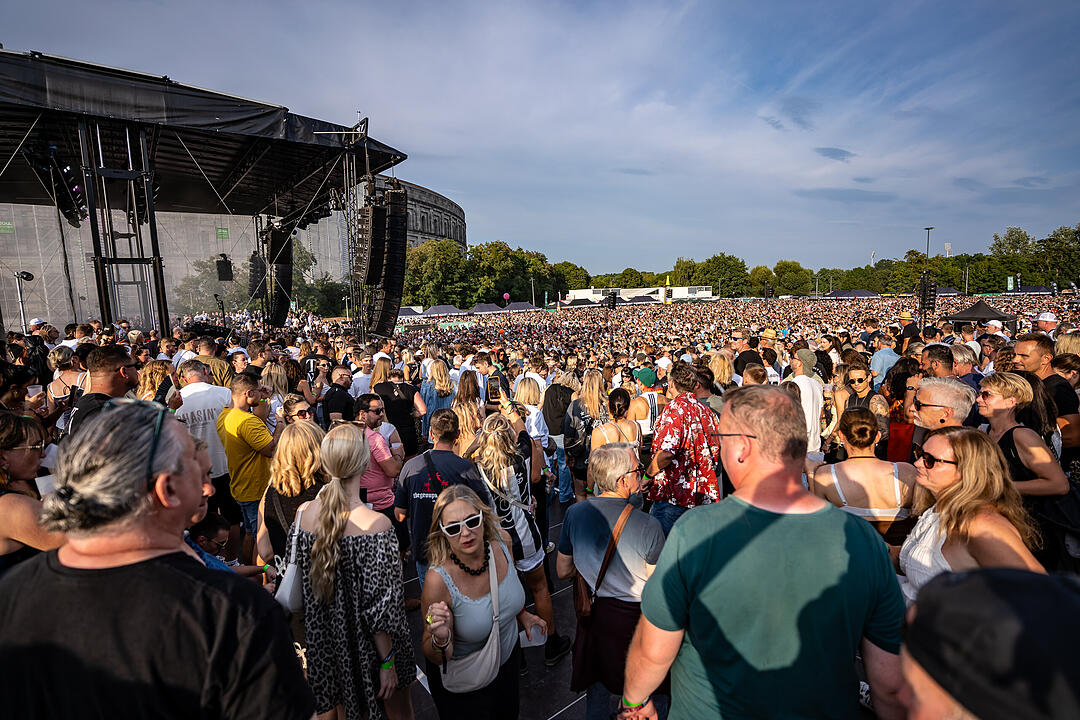 Weltstar Paul Kalkbrenner in Nürnberg.