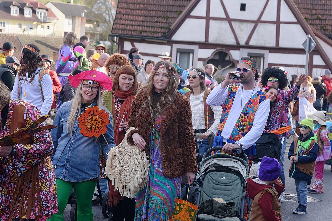 Der Jubiläumsumzug am Faschingsdienstag