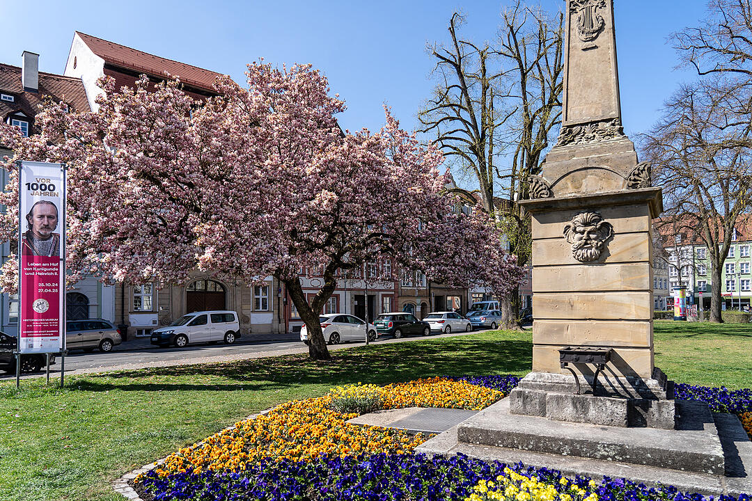 Bamberg im Frühling.