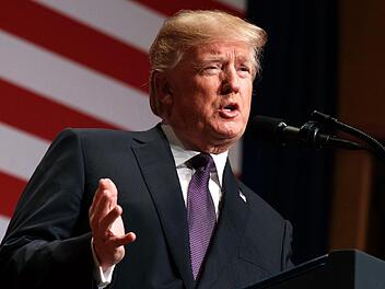 US-Präsident Donald Trump wirft China vor Öl an Nordkorea zu liefern und damit  gegen eine UN-Resolution zu verstoßen. Foto: Symbolbild / Evan Vucci / dpa / AP