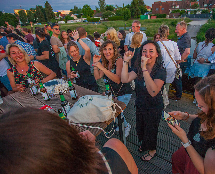Bayern 3 Partyschiff in Fürth
