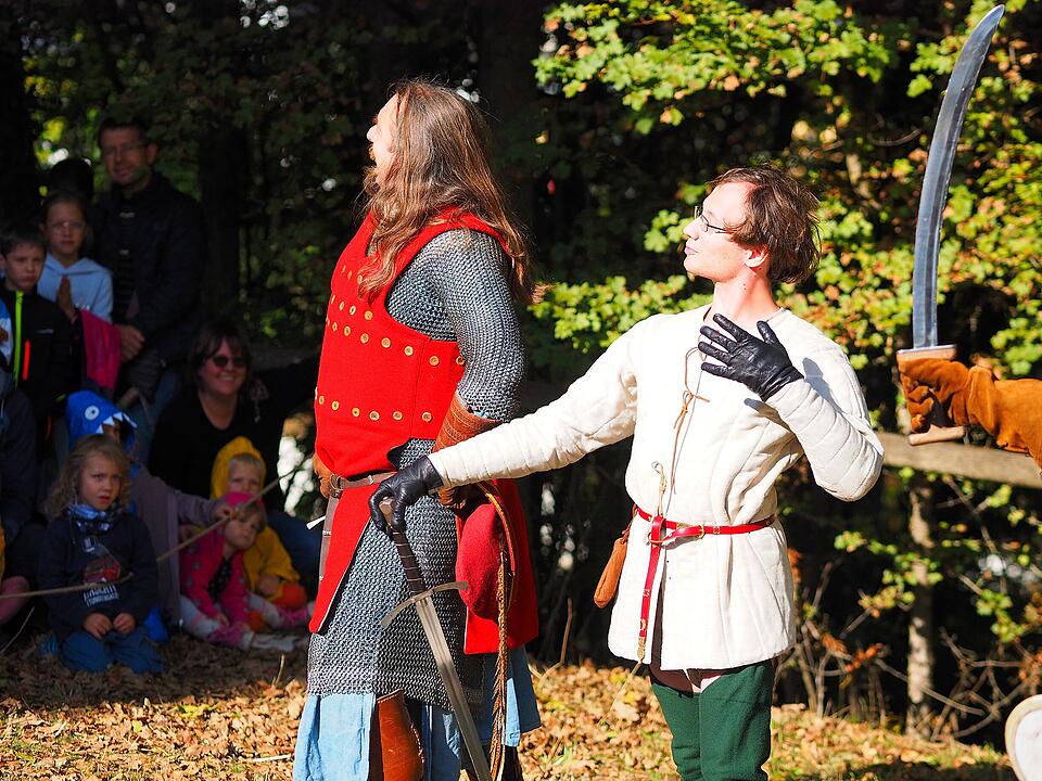 Stimmungsvolles Mittelalterfest