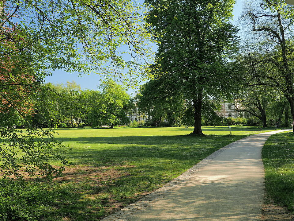 Landschaftsgarten im englischen Stil