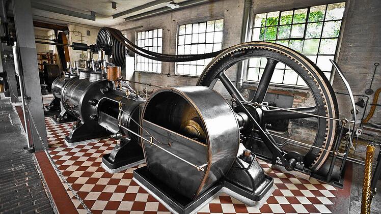 Eine Dampfmaschine aus dem Jahr 1902